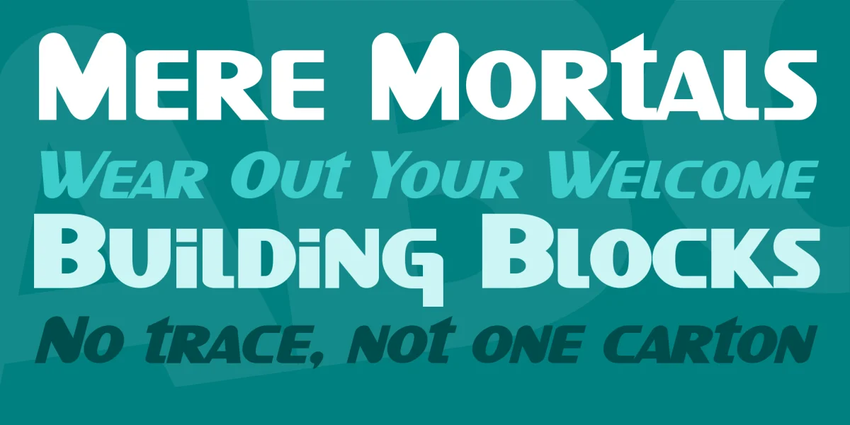 SF Intellivised Font Family preview 3
