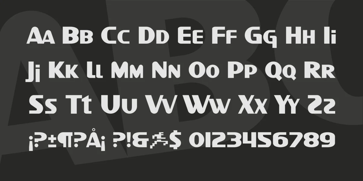 SF Intellivised Font Family preview 4