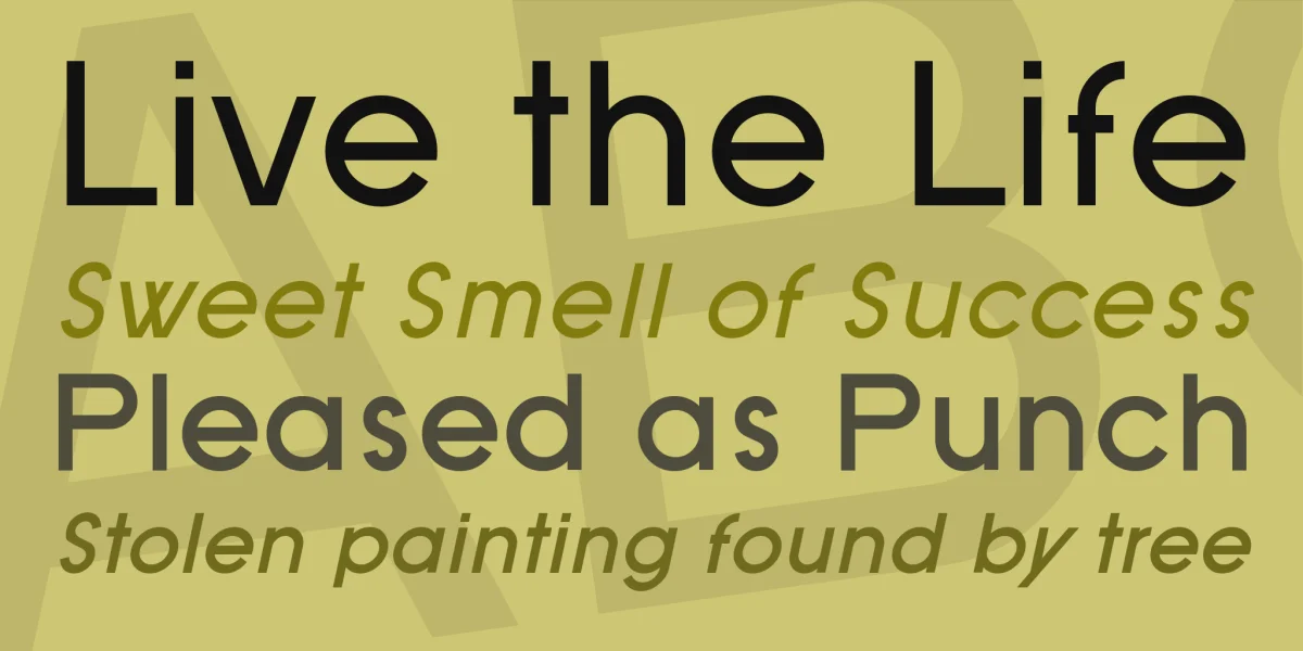 SF Old Republic Font Family preview 3