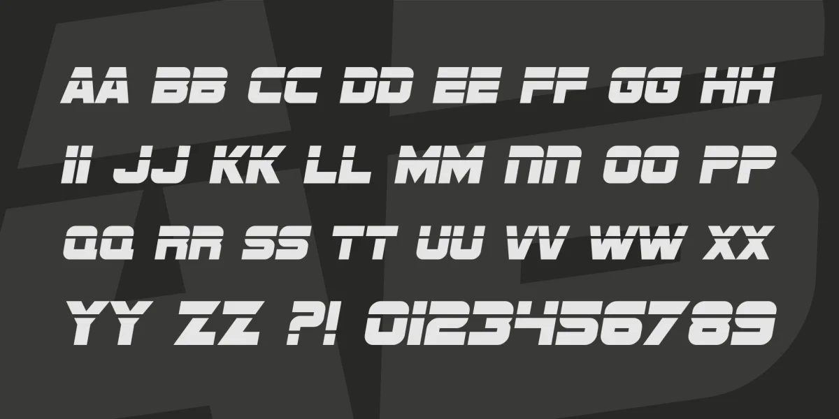 SF Sports Night Font Family preview 2