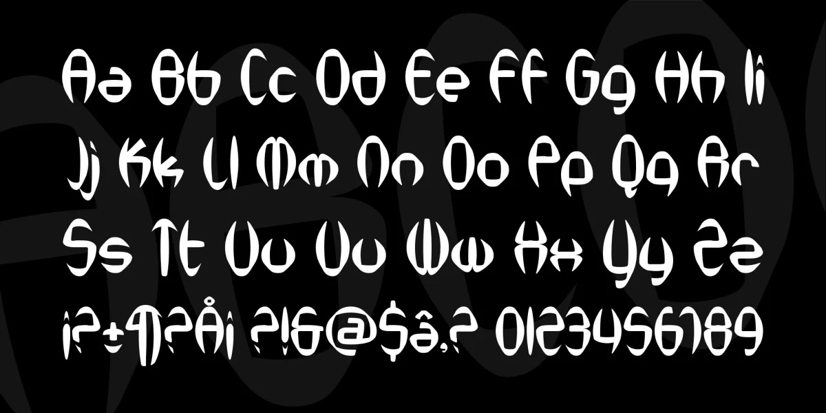 SF Synthonic Pop Font Family preview 2