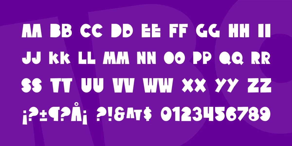 SF Tattle Tales Font Family preview 2
