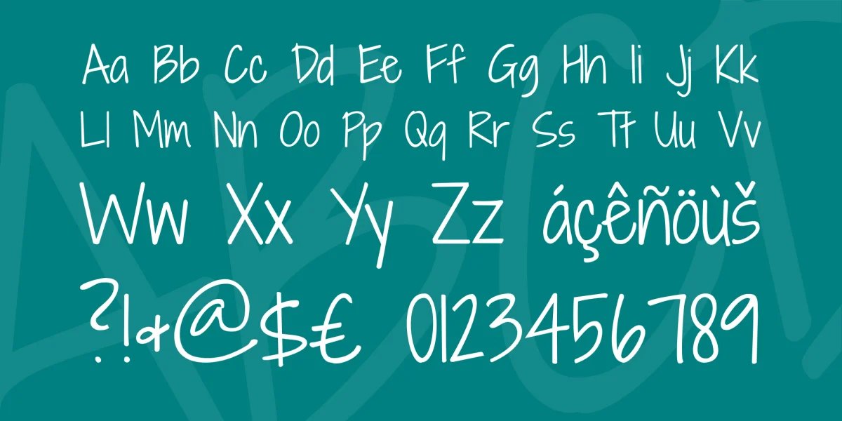 Shadows Into Light Two Font preview 4