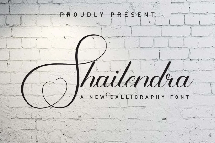 Shailendra Demo Font preview 2