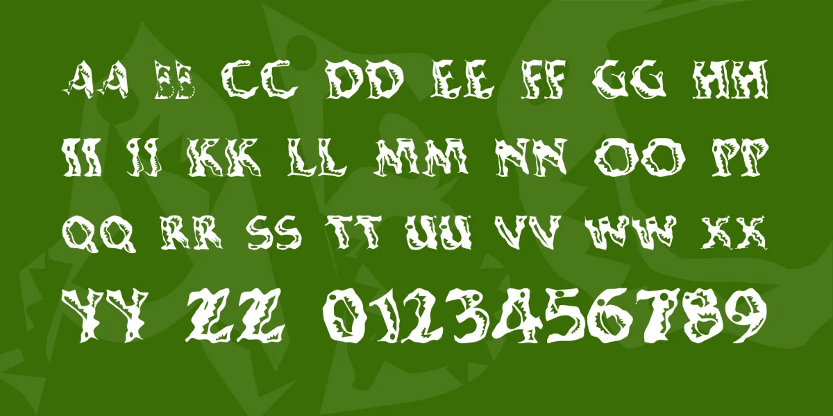 Shaking Salsa Font preview 3
