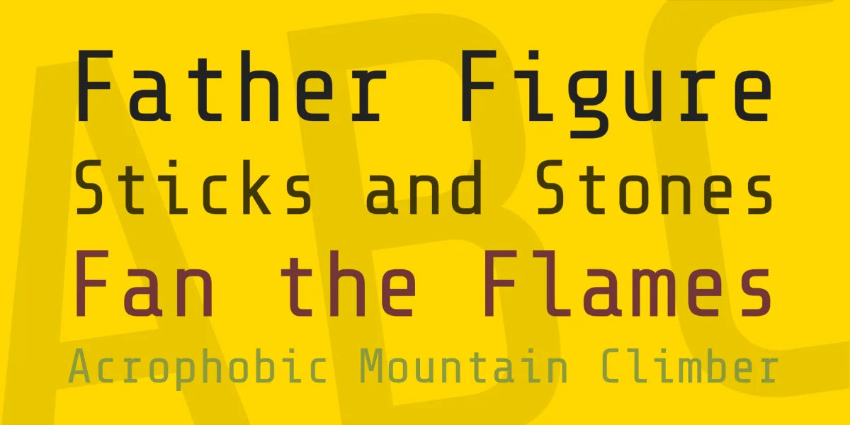 Share Tech Mono Font preview 2