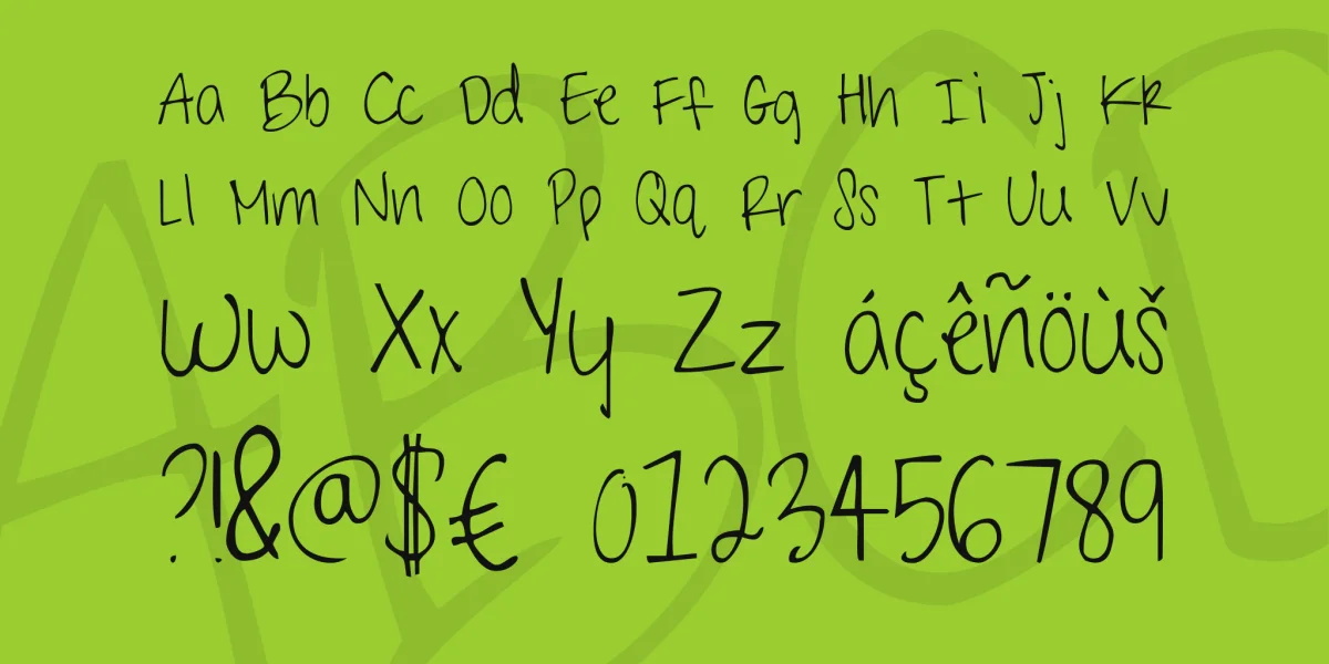 Shark in the Water Font Family preview 4
