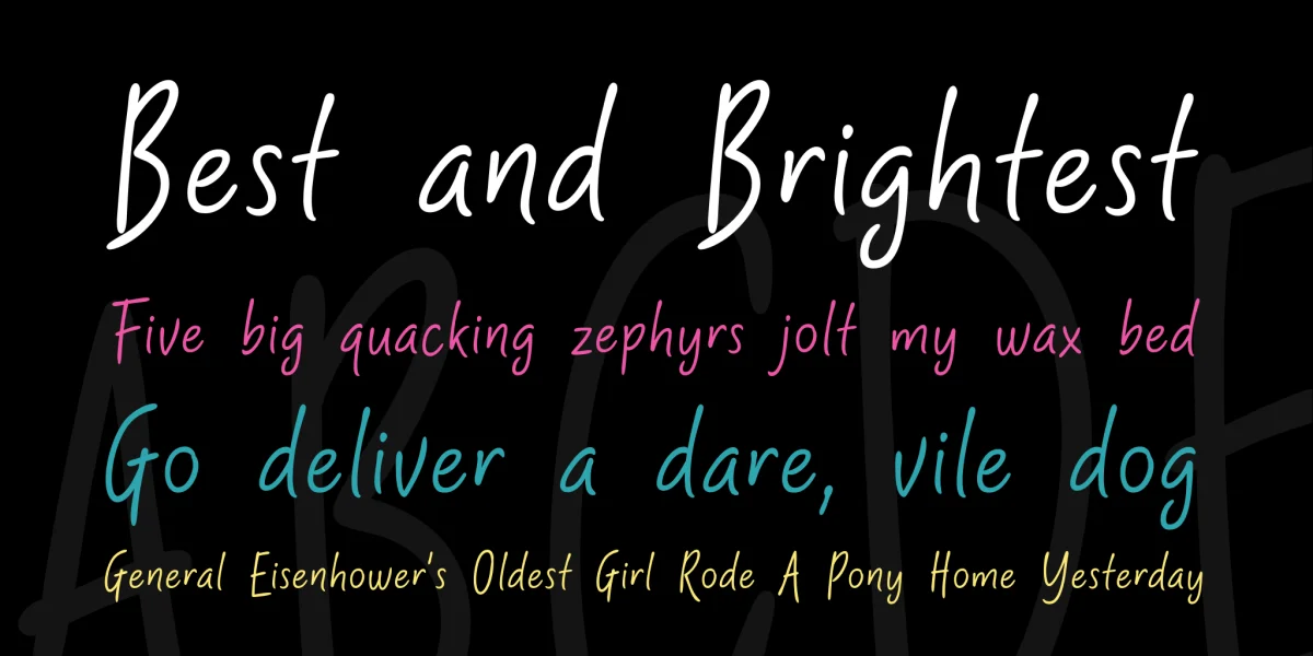 Shartoll Light Font preview 3