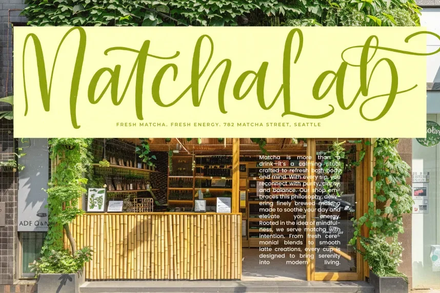 Shelter Natural – Natural Handwritten Font preview 5