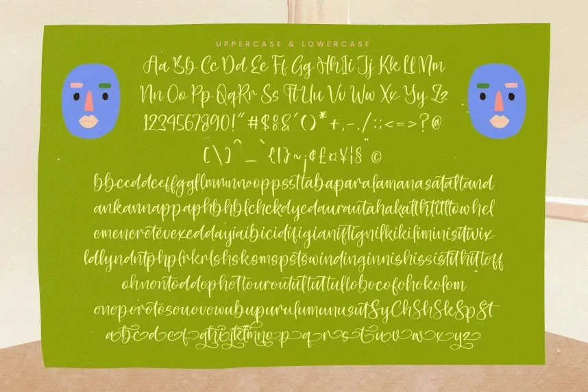 Shelter Natural – Natural Handwritten Font preview 6