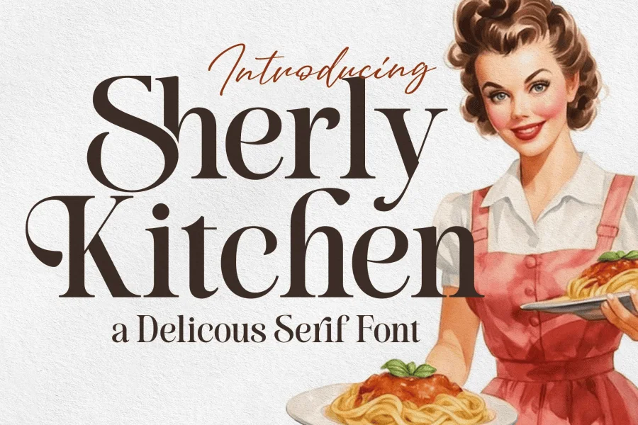 Sherly Kitchen Font
