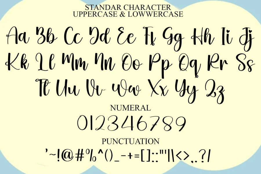Shine Beach Font preview 7