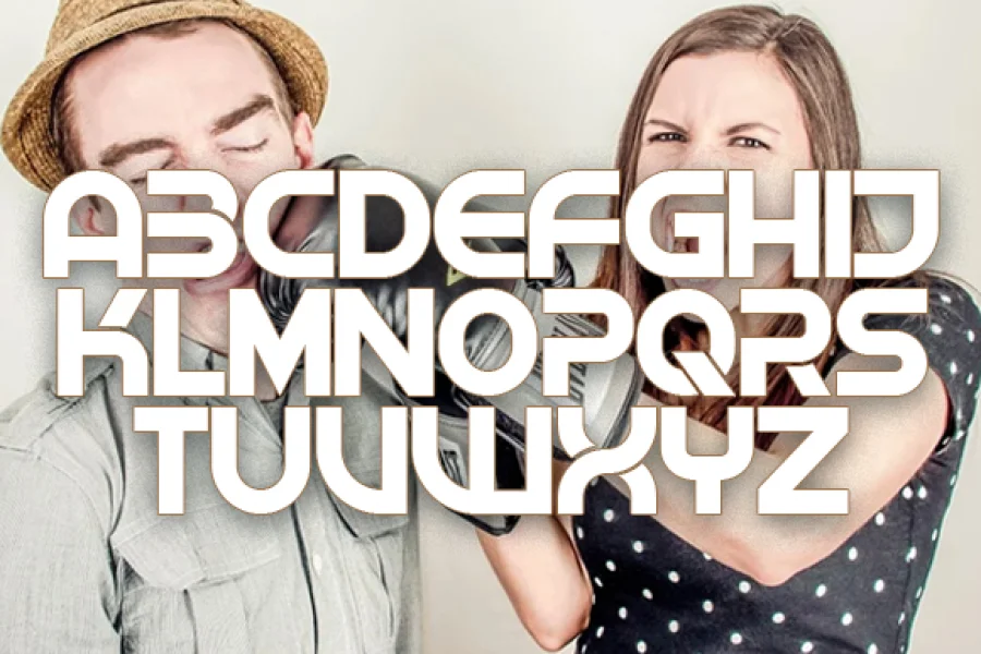 Shock Font Family preview 3