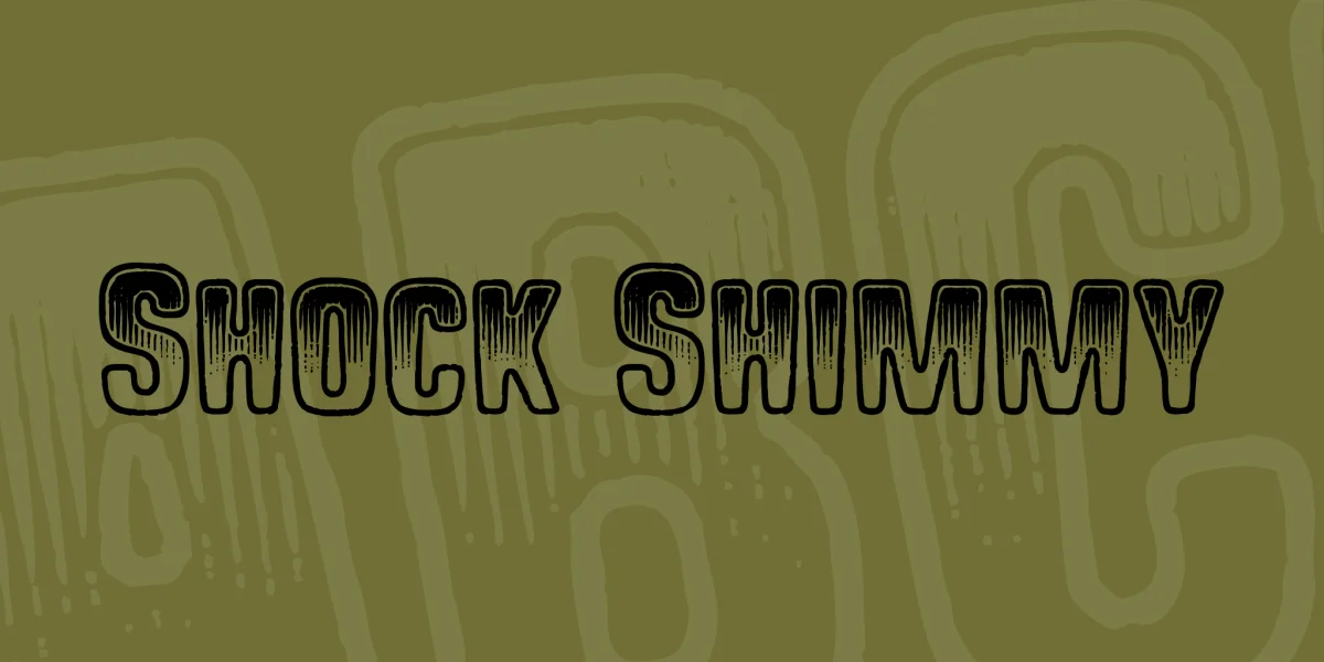 Shock Shimmy Font