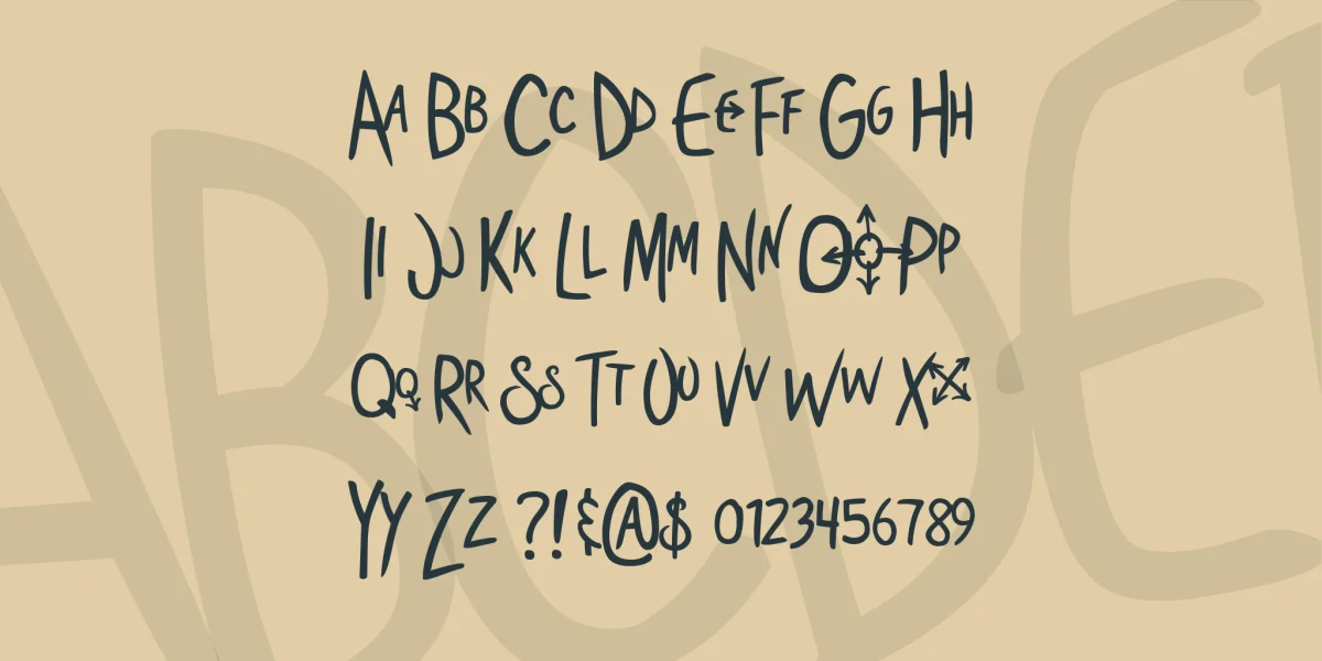 Shoestore Font preview 3