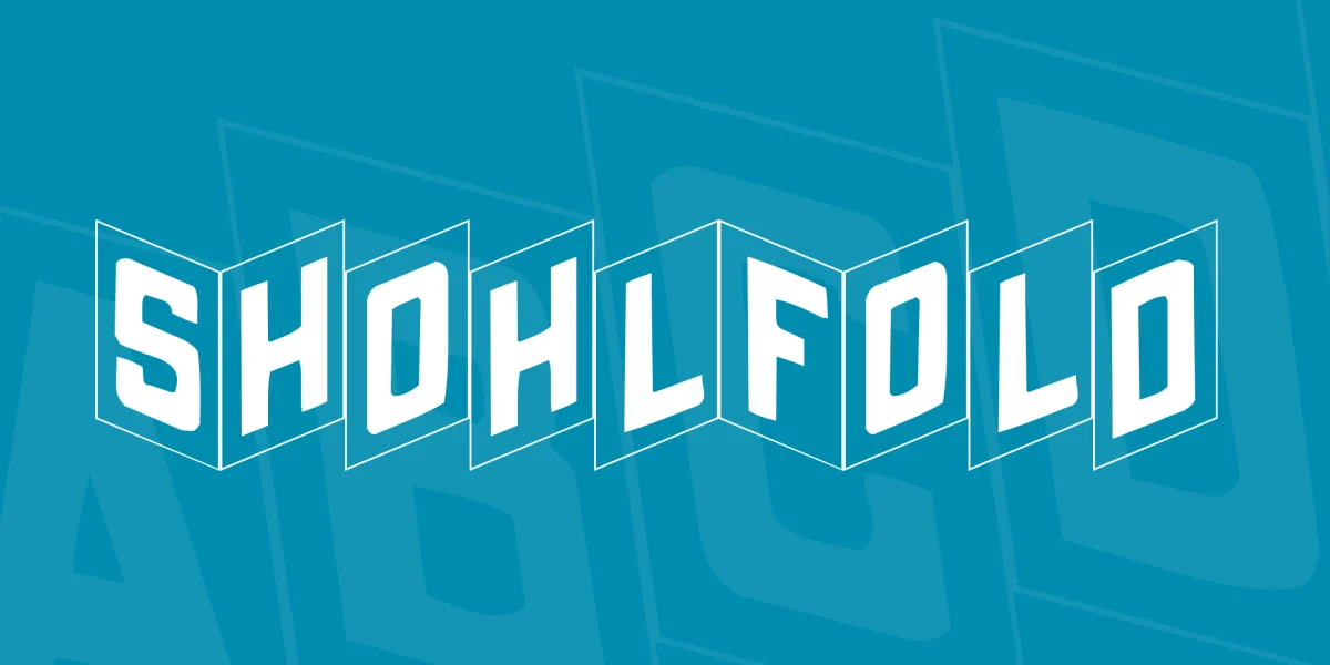 ShohlFold Font