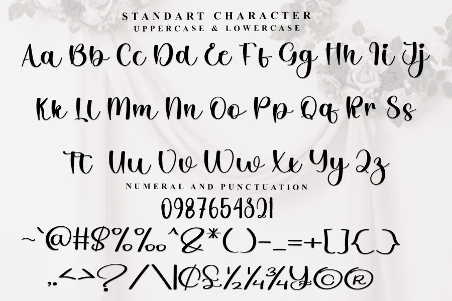 Shopia Holiday Font preview 5