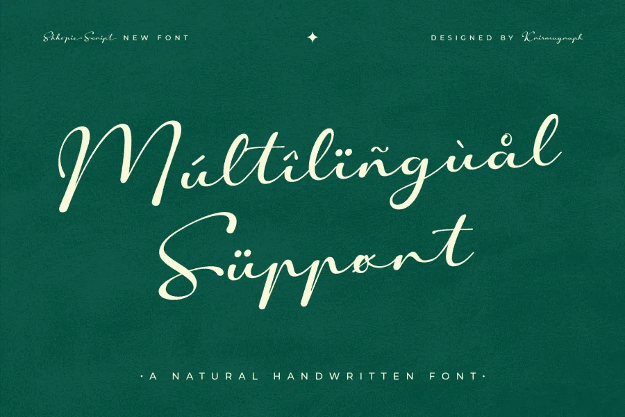 Shopie Script DEMO Font preview 7