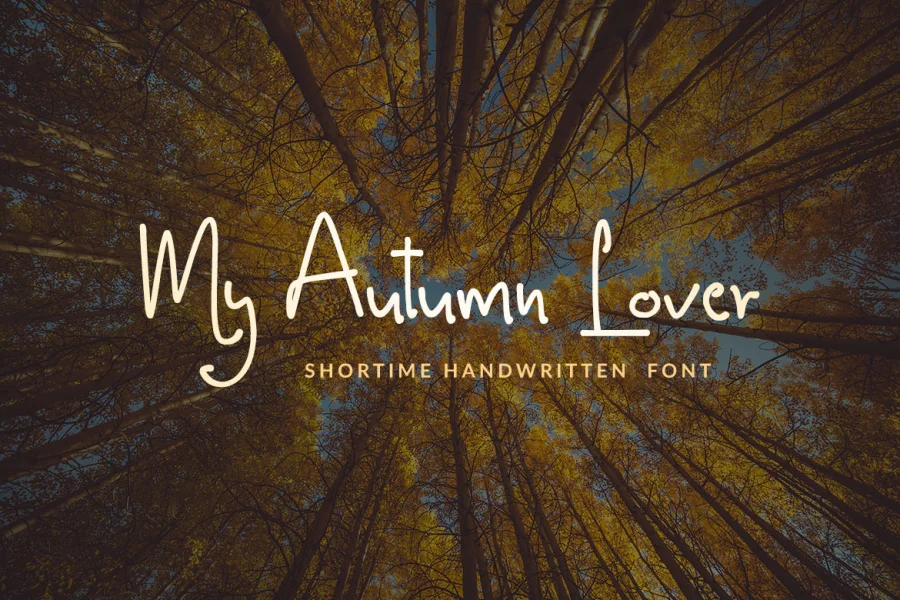 Shortime Font preview 2