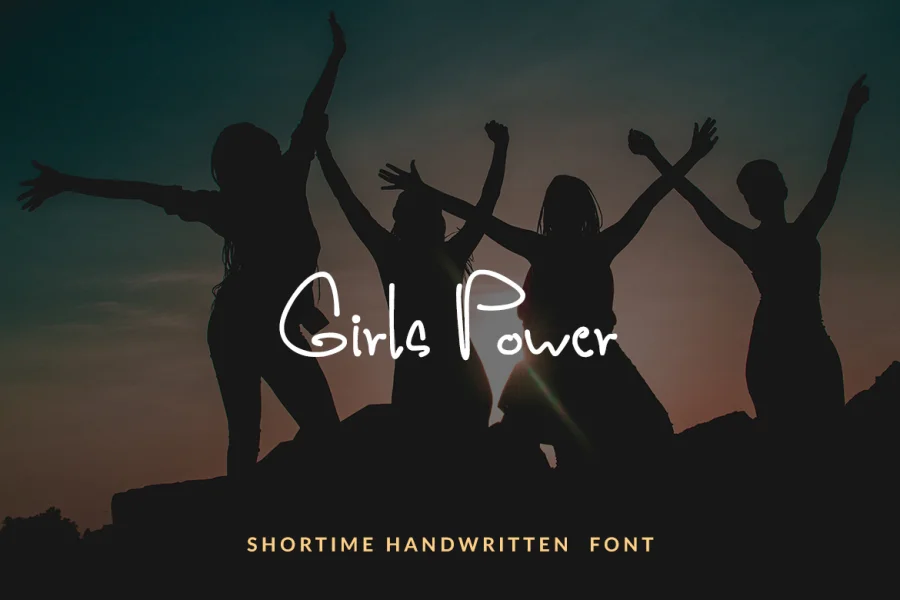 Shortime Font preview 8
