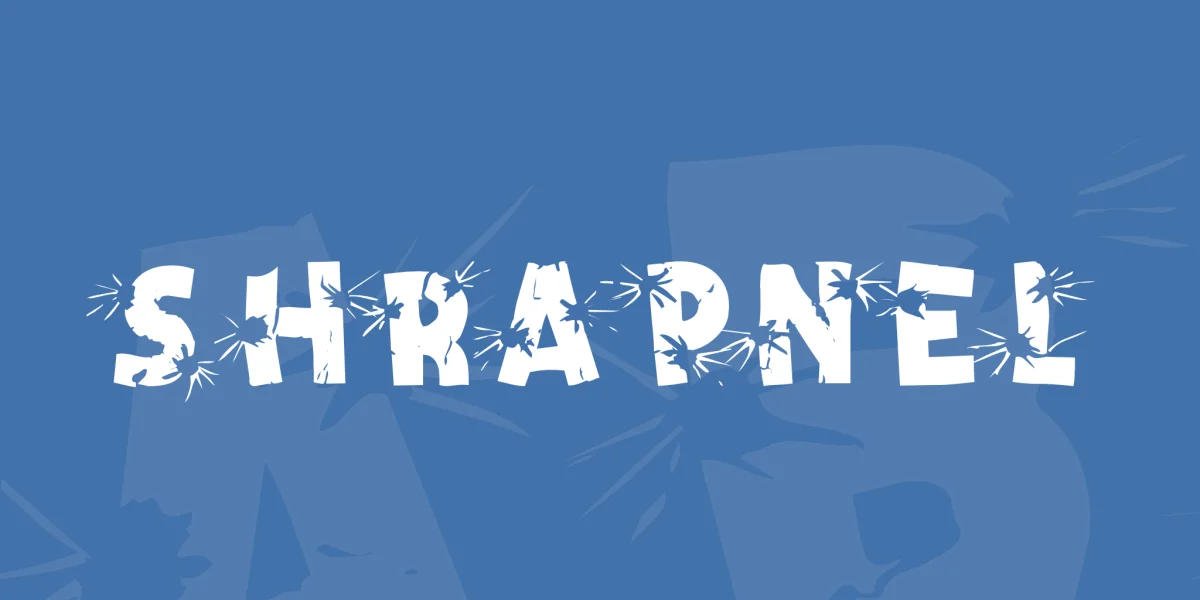 Shrapnel Font