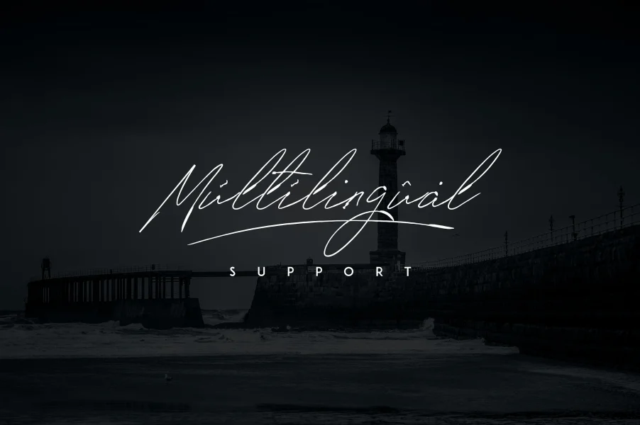 SignatureVP Font preview 12