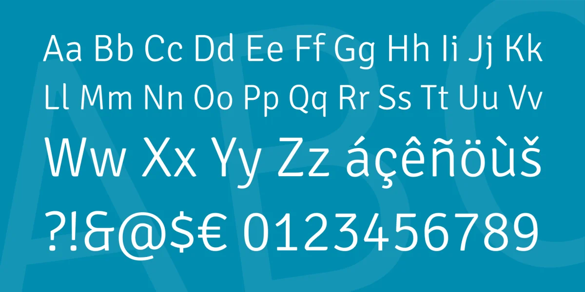 Signika Font Family preview 4