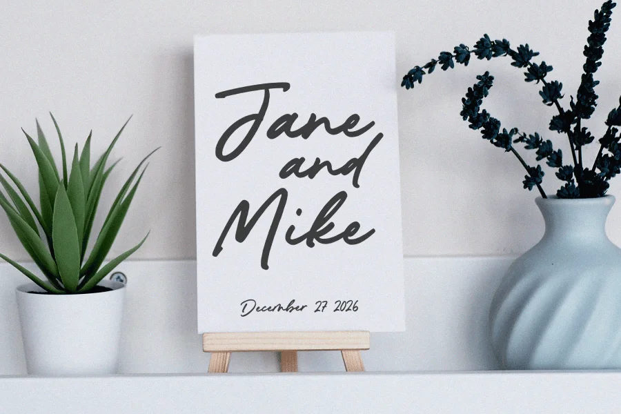 Silent Autograph Font preview 2