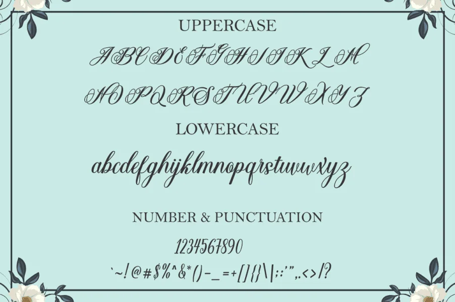 Silentha Font preview 2