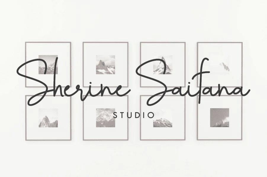 Silversun Font preview 6