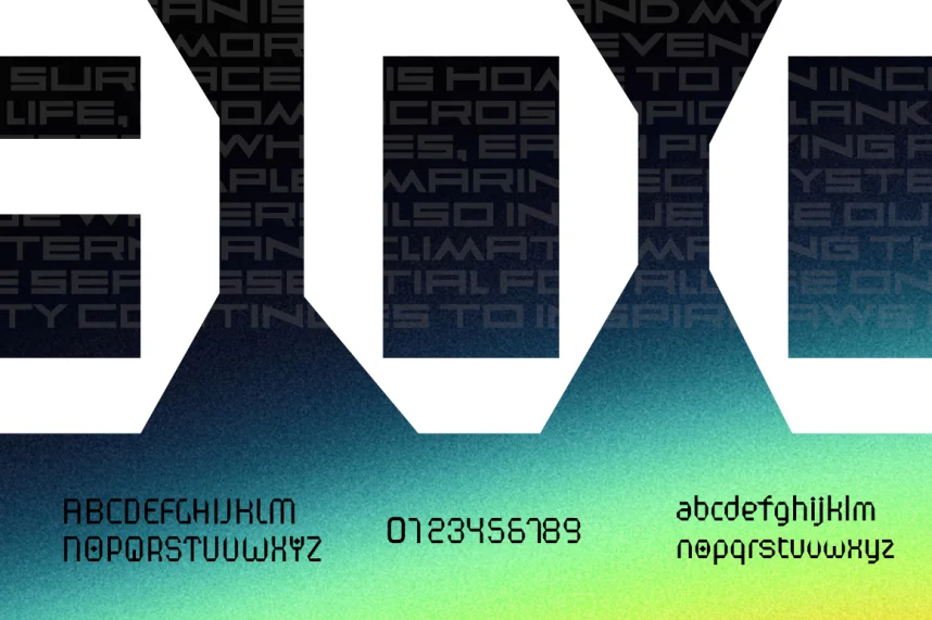 Simpanse X Font preview 4
