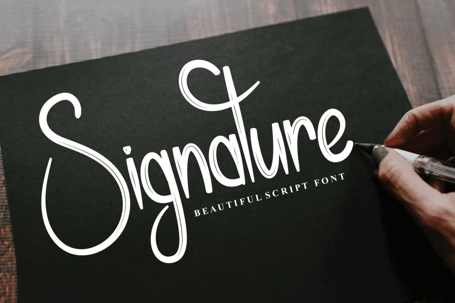 Simple Callifornia Font preview 5
