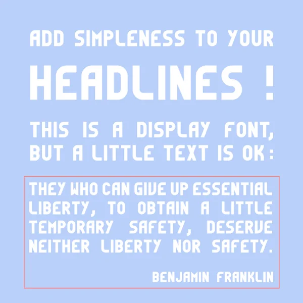 Simpleness-Regular Font preview 6