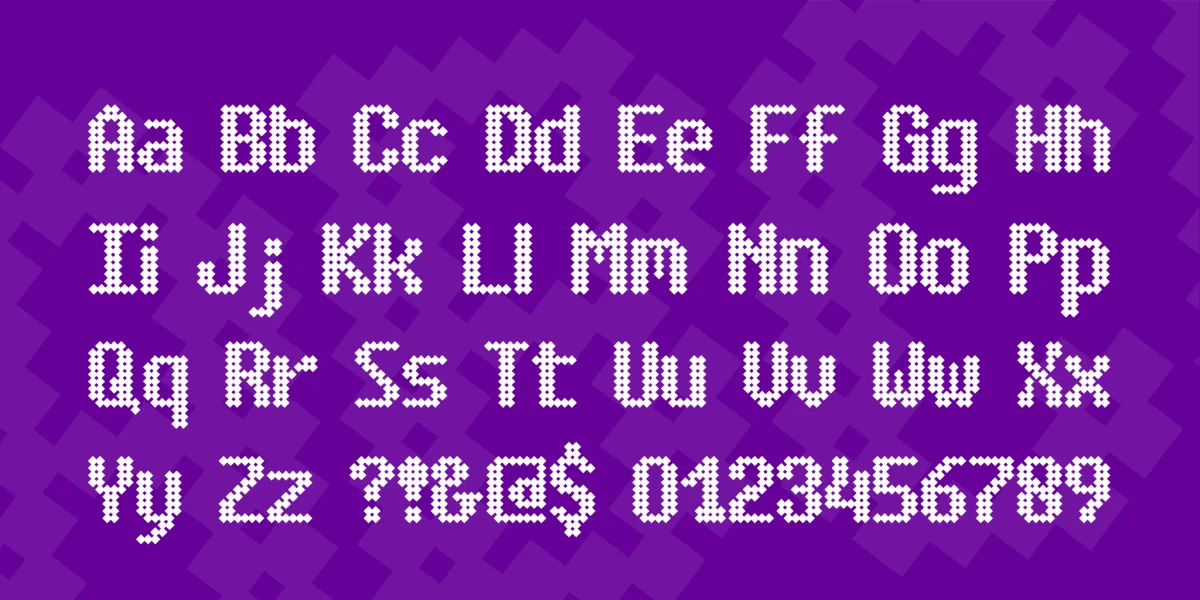Simpleton Font preview 2
