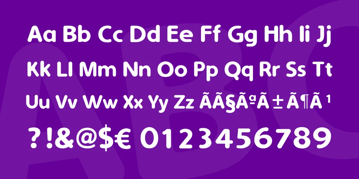 Simply Rounded Font Family preview 4