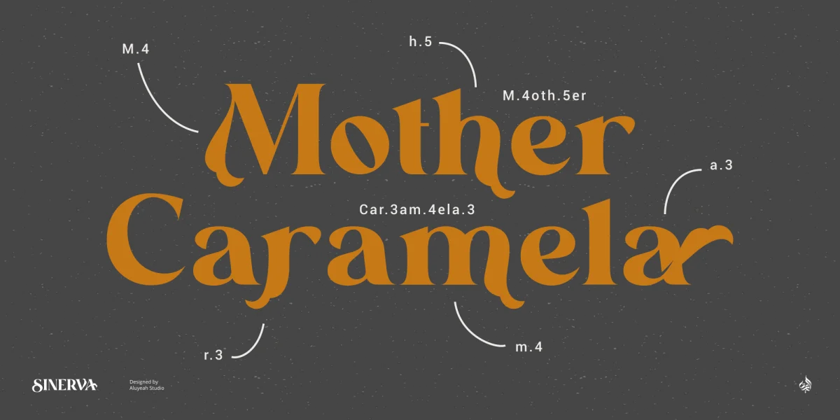 Sinerva Font preview 7