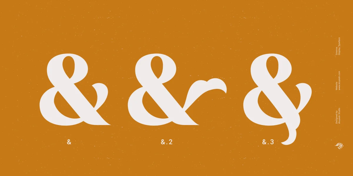 Sinerva Font preview 9