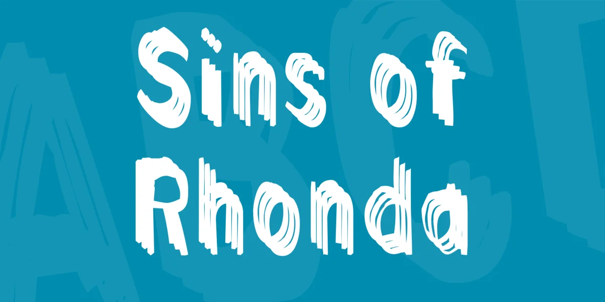 Sins of Rhonda Font