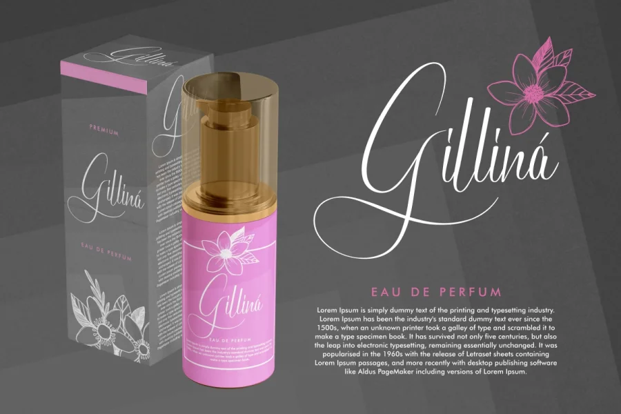 Sinta Magenta Demo Font preview 2