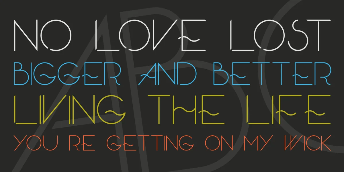 Skandar Font preview 3