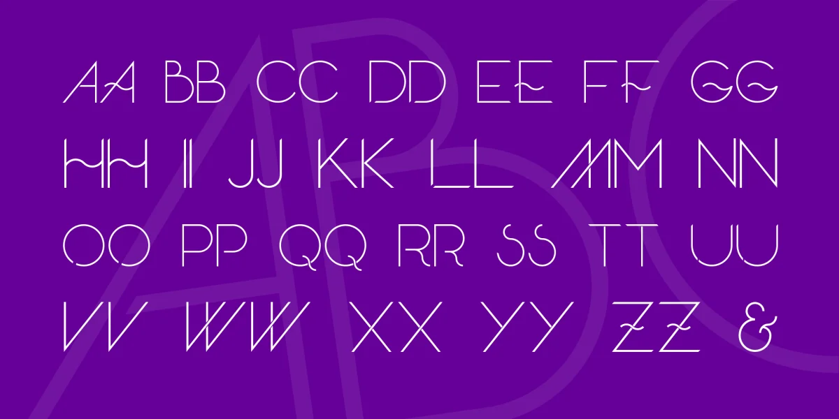 Skandar Font preview 4