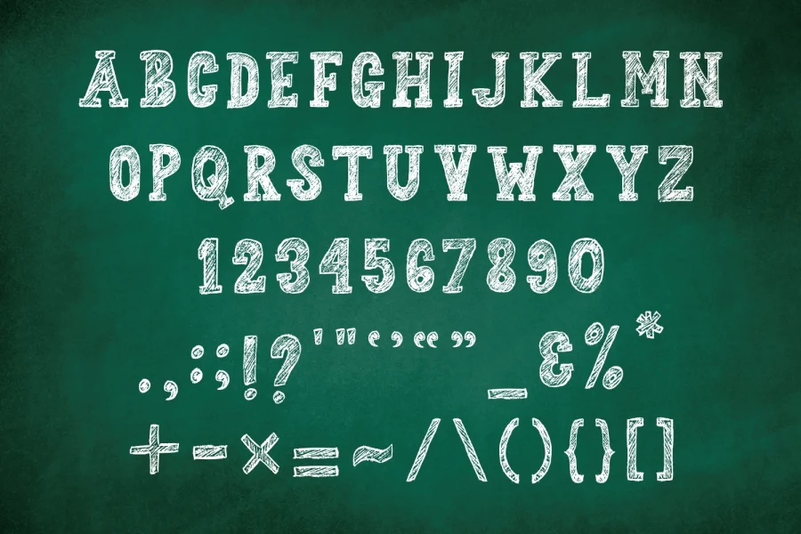 Sketchzone Font preview 9