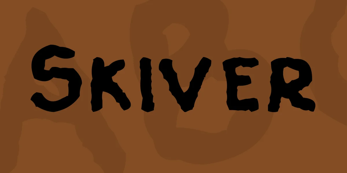 Skiver Font