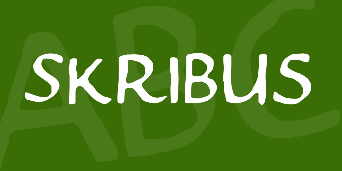 Skribus Font
