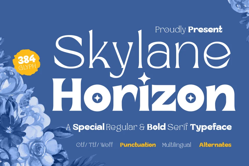 Skylane Horizon Font