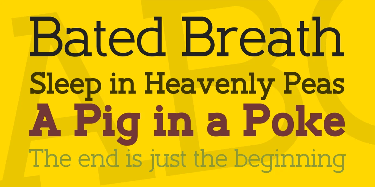 Slaberlin Font Family preview 2