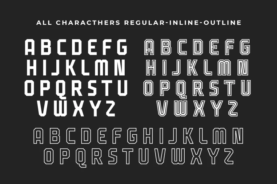 Slam Dunk Font preview 9