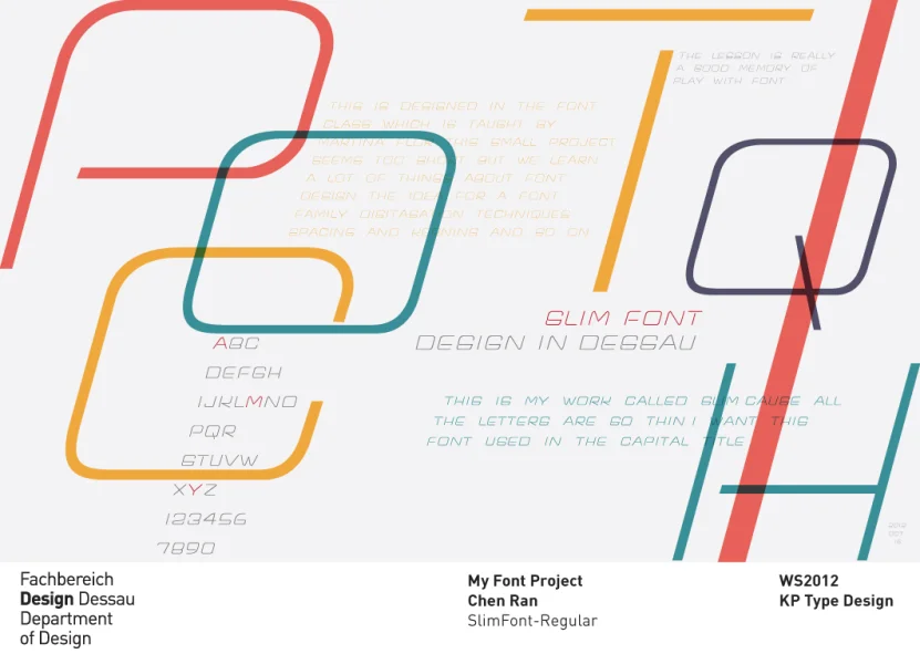 slim Font