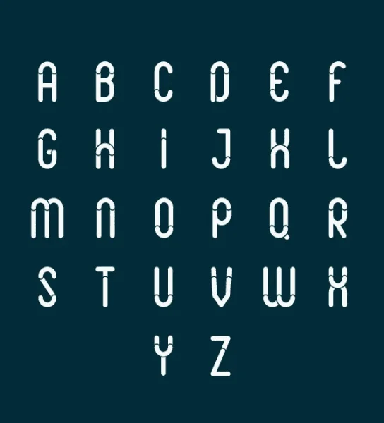 Slot Font preview 3
