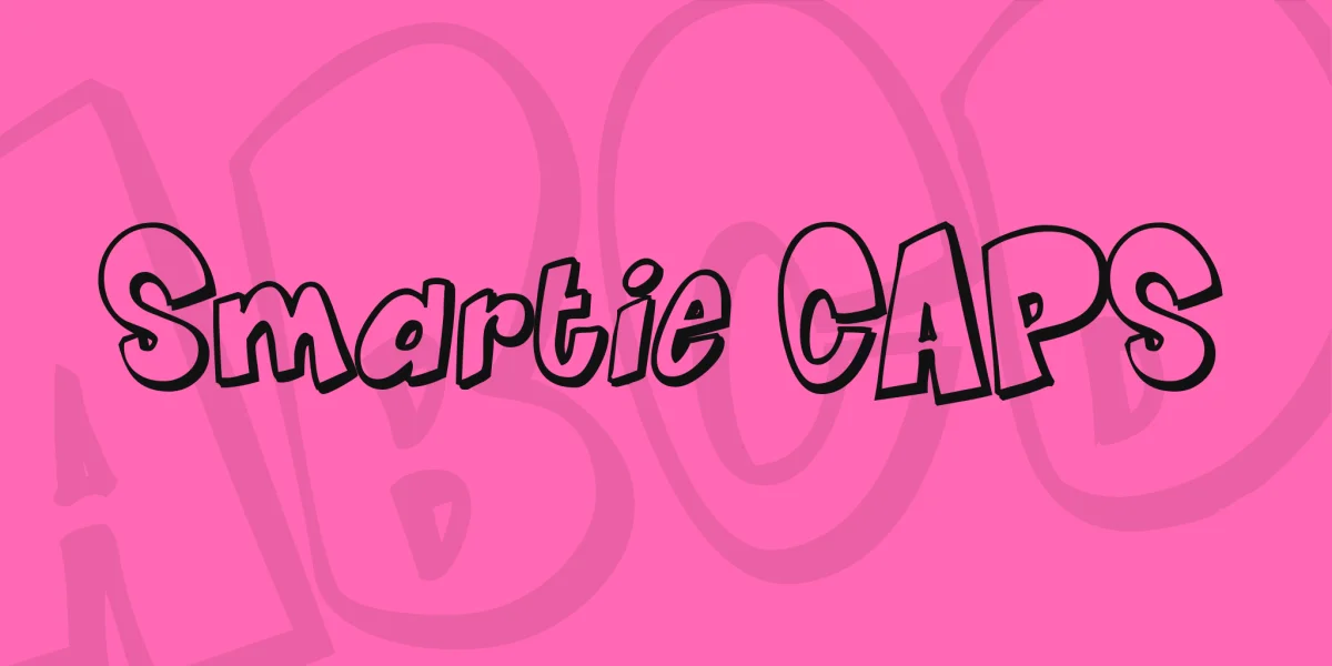 Smartie CAPS Font